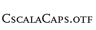 CscalaCaps.otf