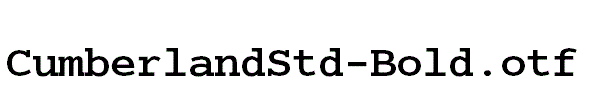 CumberlandStd-Bold.otf