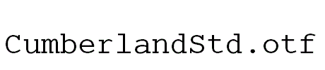 CumberlandStd.otf