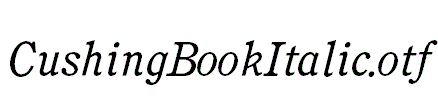 CushingBookItalic.otf