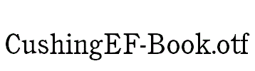 CushingEF-Book.otf
