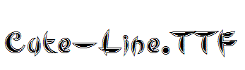 Cute-Line.TTF