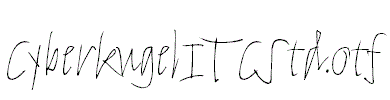 CyberkugelITCStd.otf