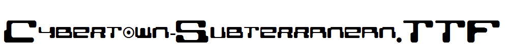 Cybertown-Subterranean.TTF