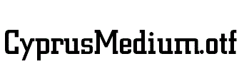 CyprusMedium.otf
