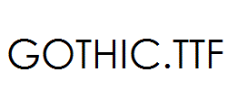 GOTHIC.TTF