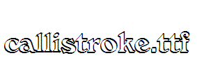 callistroke.ttf