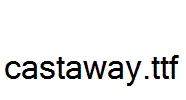 castaway.ttf