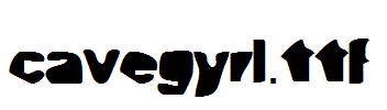 cavegyrl.ttf