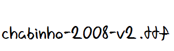 chabinho-2008-v2.ttf