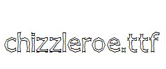 chizzleroe.ttf