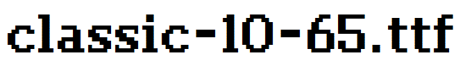 classic-10-65.ttf