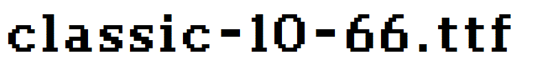 classic-10-66.ttf