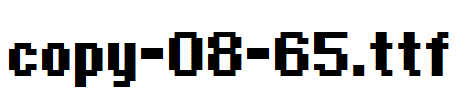 copy-08-65.ttf