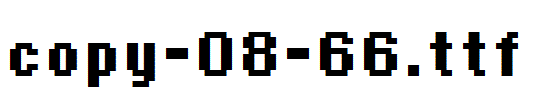 copy-08-66.ttf