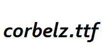corbelz.ttf