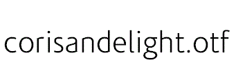 corisandelight.otf