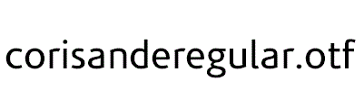 corisanderegular.otf