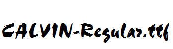 CALVIN-Regular.ttf