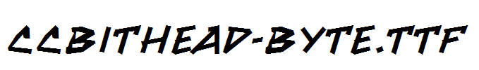 CCBithead-Byte.ttf