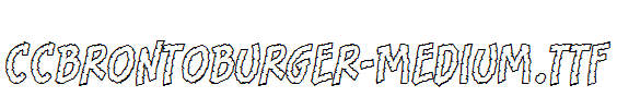 CCBrontoBurger-Medium.ttf
