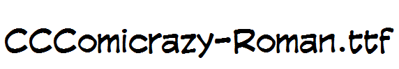 CCComicrazy-Roman.ttf