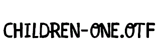 CHILDREN-ONE.otf