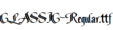 CLASSIC-Regular.ttf