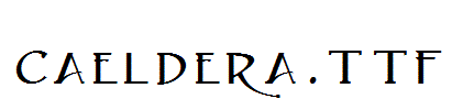 Caeldera.TTF