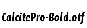 CalcitePro-Bold.otf