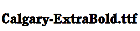 Calgary-ExtraBold.ttf