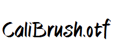CaliBrush.otf