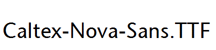 Caltex-Nova-Sans.TTF