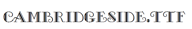 Cambridgeside.ttf