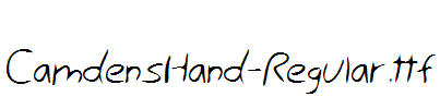 CamdensHand-Regular.ttf