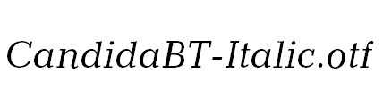 CandidaBT-Italic.otf