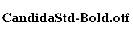 CandidaStd-Bold.otf
