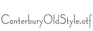 CanterburyOldStyle.otf