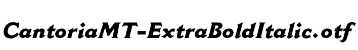 CantoriaMT-ExtraBoldItalic.otf