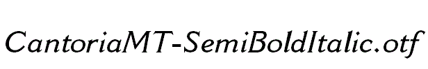 CantoriaMT-SemiBoldItalic.otf