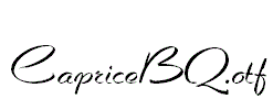 CapriceBQ.otf