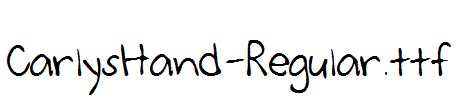 CarlysHand-Regular.ttf