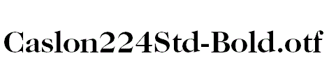 Caslon224Std-Bold.otf