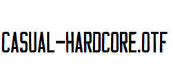 Casual-Hardcore.otf