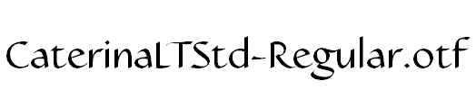 CaterinaLTStd-Regular.otf