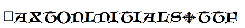 Caxtonlnitials.ttf