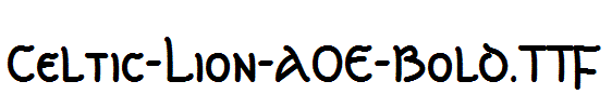 Celtic-Lion-AOE-Bold.TTF