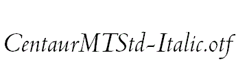 CentaurMTStd-Italic.otf