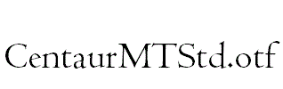 CentaurMTStd.otf