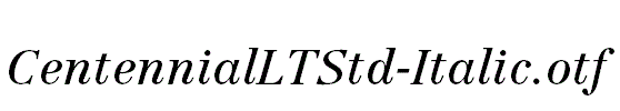 CentennialLTStd-Italic.otf